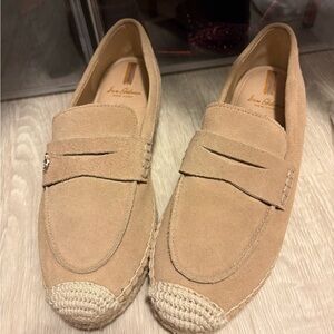 Tan Suede Loafers